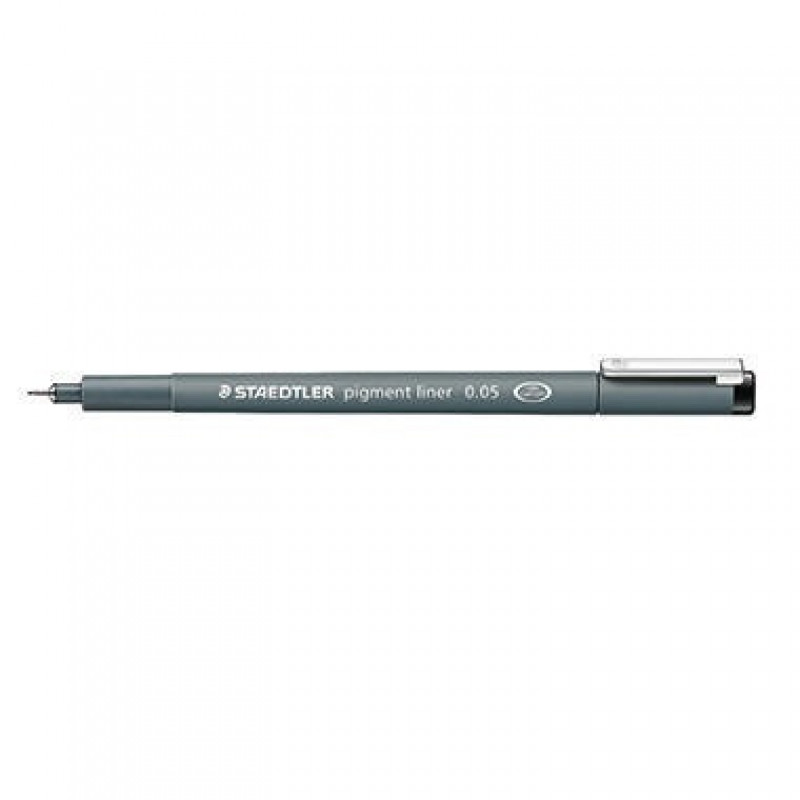STAEDTLER Fineliner pigment liner 308 005-9 0,05mm schwarz STAEDTLER Fineliner pigment liner 308 005-9 0,05mm schwarz