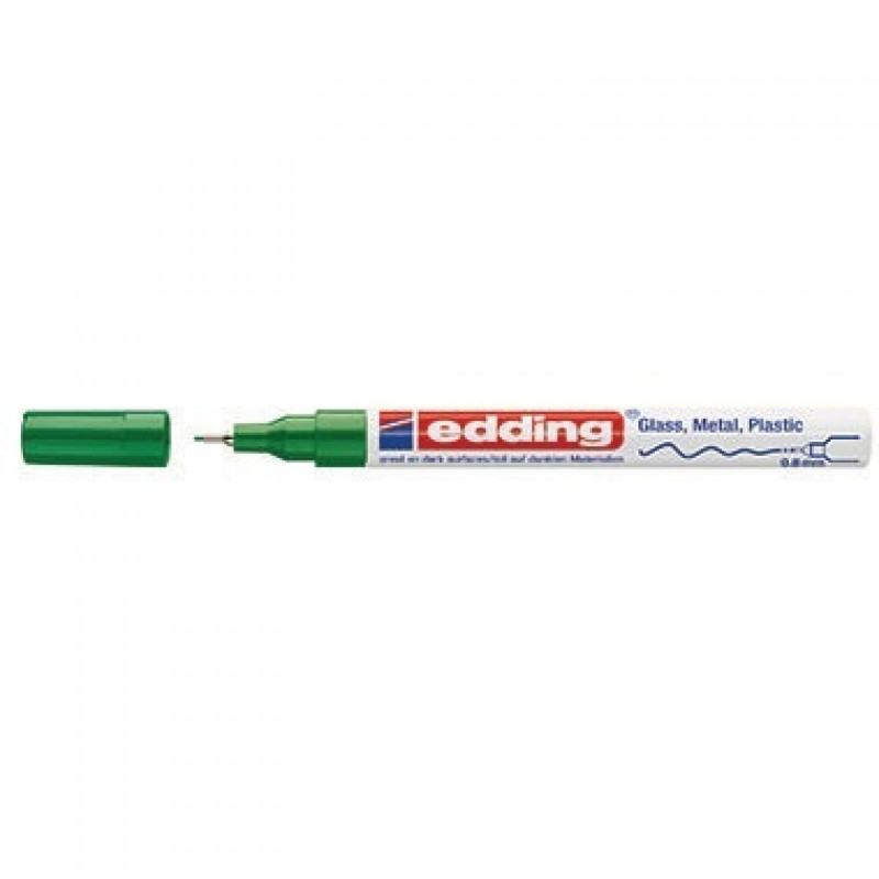 edding Lackmarker 780 4-780-9-004 0,8mm Rundspitze permanent grün edding Lackmarker 780 4-780-9-004 0,8mm Rundspitze permanent grün