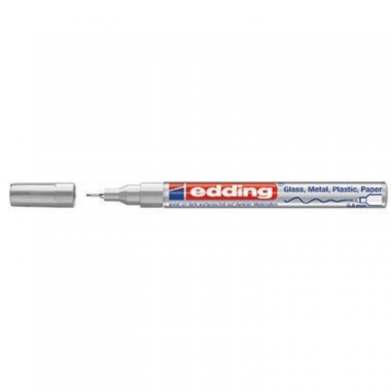 edding Lackmarker 780 4-780054 0,8mm Rundspitze permanent silber edding Lackmarker 780 4-780054 0,8mm Rundspitze permanent silber