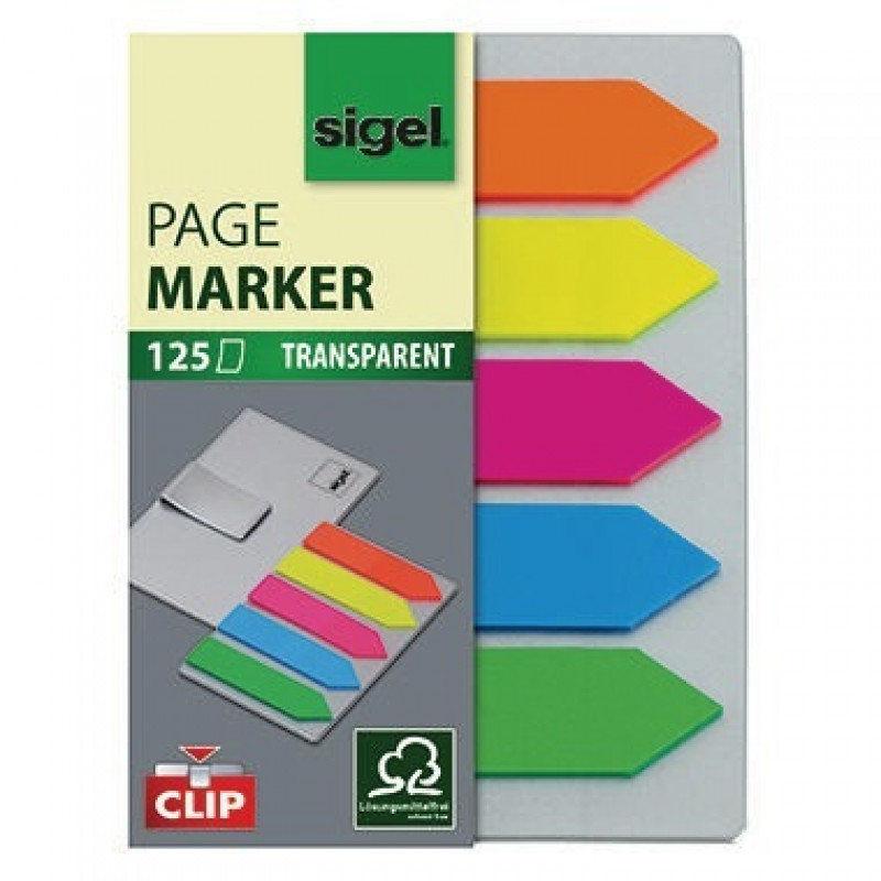 Sigel Haftmarker Film HN611 52x82mm farbig sortiert 5 St./Pack. Sigel Haftmarker Film HN611 52x82mm farbig sortiert 5 St./Pack.