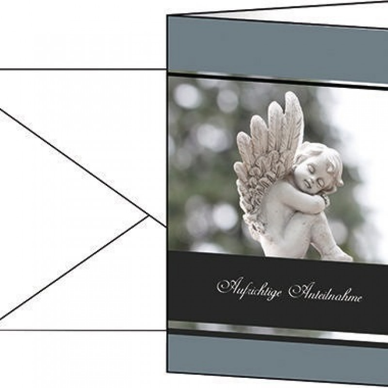 Sigel Trauerkarte Im Gedenken DS007 115x170mm 10 St./Pack. +Umschläge Sigel Trauerkarte Im Gedenken DS007 115x170mm 10 St./Pack. +Umschläge