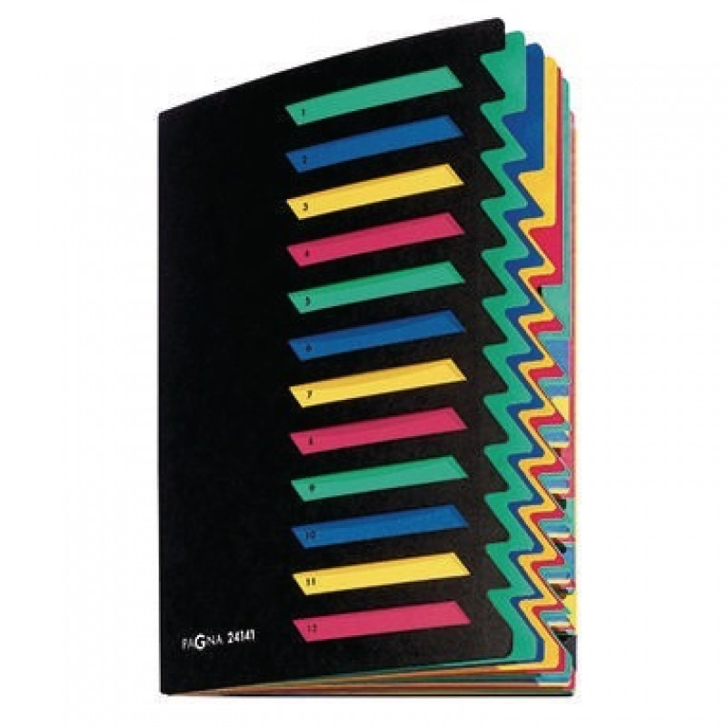 PAGNA Ordnungsmappe Deskorganizer 24151-04 DIN A4 24tlg. Pressspan sw PAGNA Ordnungsmappe Deskorganizer 24151-04 DIN A4 24tlg. Pressspan sw