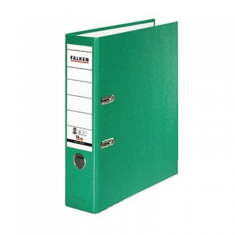 Falken Ordner Recycolor 11285723 DIN A4 80mm Papier grün Falken Ordner Recycolor 11285723 DIN A4 80mm Papier grün