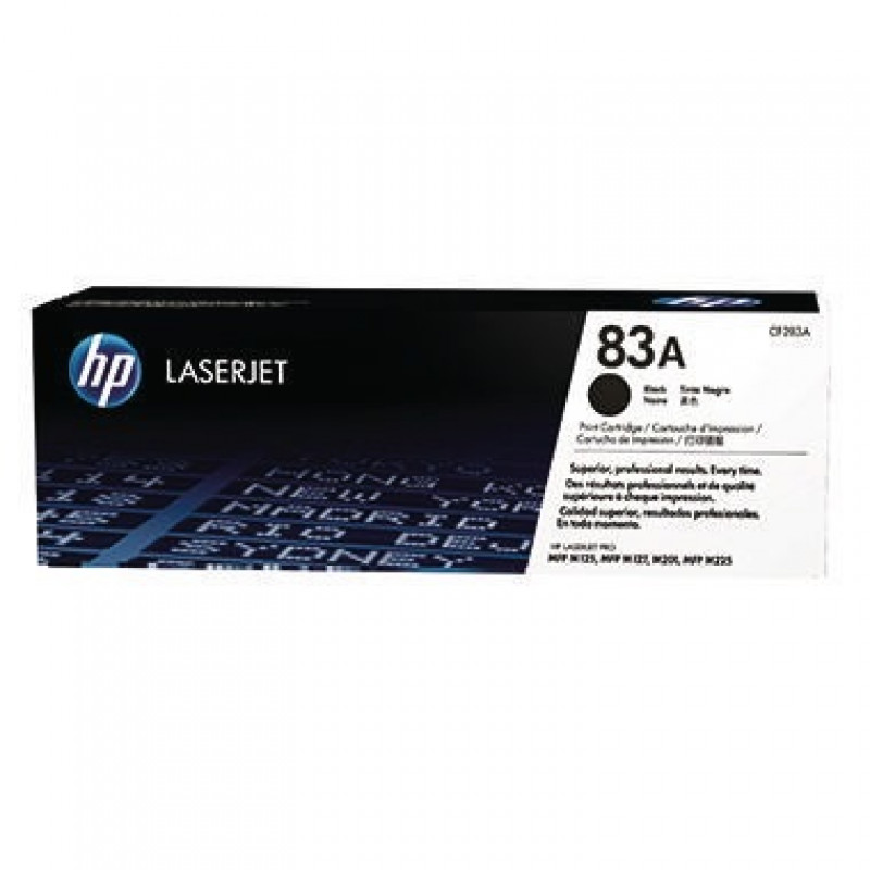 HP Toner CF283AD 83A 1.500Seiten schwarz 2 St./Pack.