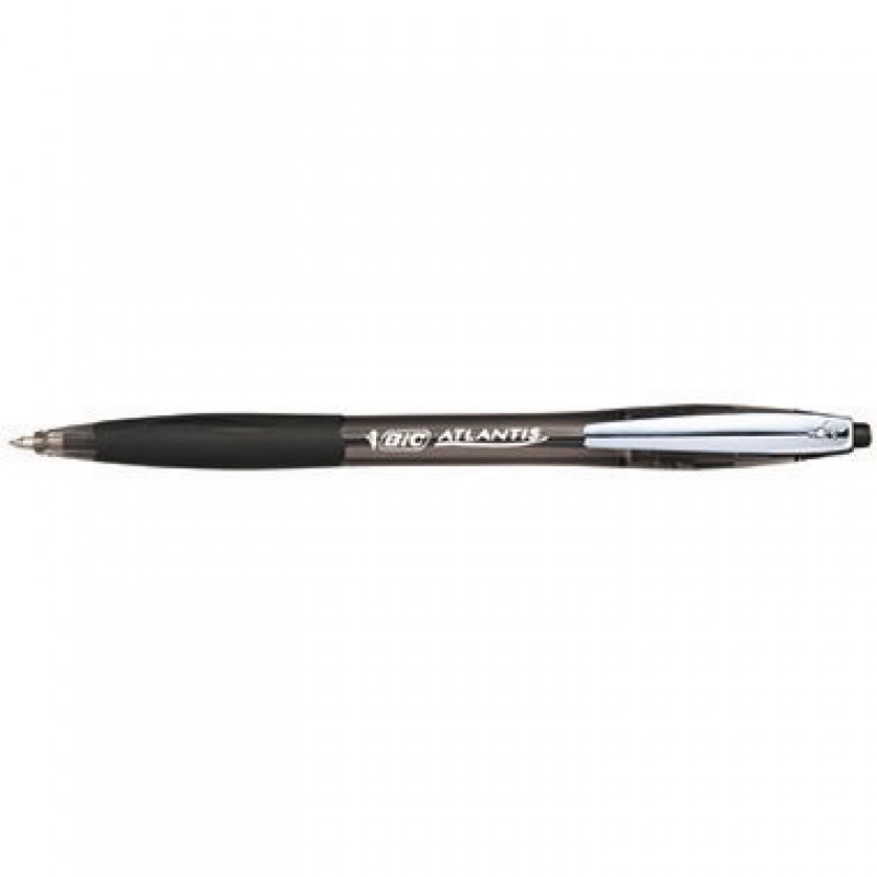 BIC Kugelschreiber ATLANTIS Soft 902133 0,4mm Druckmechanik schwarz BIC Kugelschreiber ATLANTIS Soft 902133 0,4mm Druckmechanik schwarz