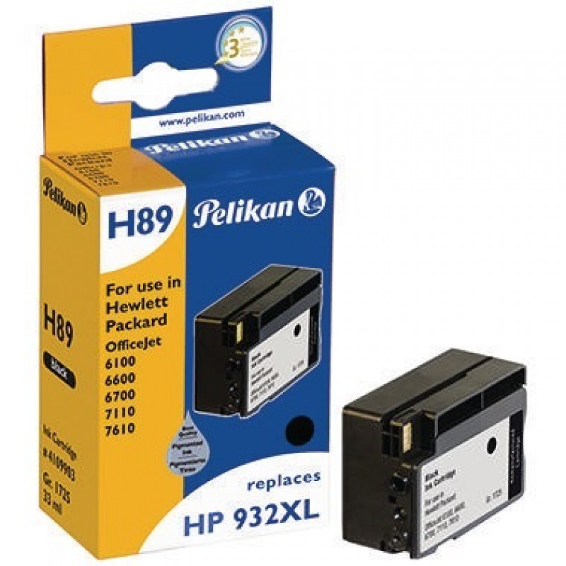Pelikan Tintenpatrone 4109903 wie HP CN053AE/932XL schwarz Pelikan Tintenpatrone 4109903 wie HP CN053AE/932XL schwarz