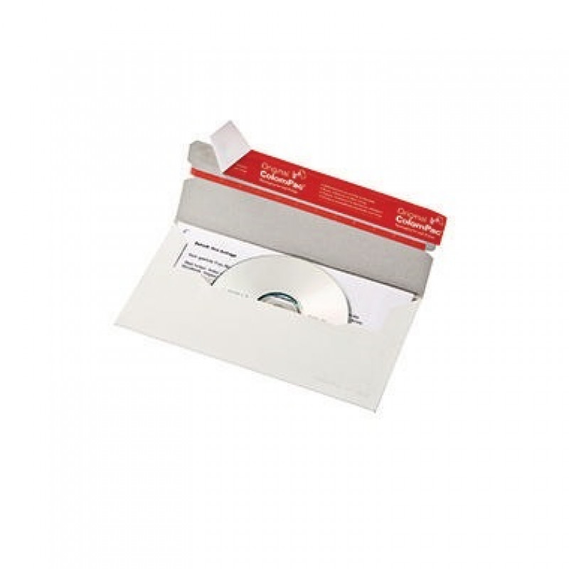 ColomPac CD/DVD-Versandtasche CP040.16 12,1x22cm weiß ColomPac CD/DVD-Versandtasche CP040.16 12,1x22cm weiß