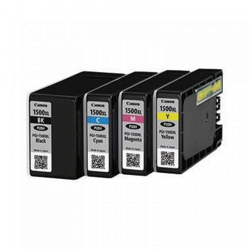 Canon Tintenpatrone PGI1500XL 9182B004 sw/c/m/y 4 St./Pack. Canon Tintenpatrone PGI1500XL 9182B004 sw/c/m/y 4 St./Pack.