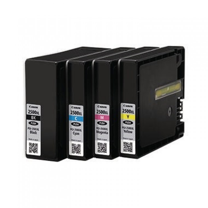 Canon Tintenpatrone PGI2500XL 9254B004 sw/c/m/y 4 St./Pack. Canon Tintenpatrone PGI2500XL 9254B004 sw/c/m/y 4 St./Pack.