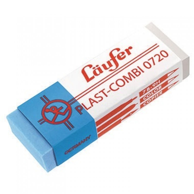 Läufer Radierer Plast-Combi 07200 65x21x12mm Läufer Radierer Plast-Combi 07200 65x21x12mm