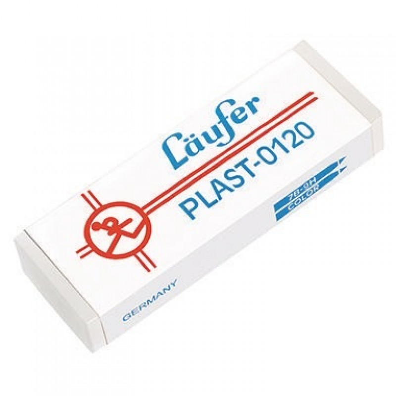 LÄUFER Radierer Plast 01200 Kunststoff transluzent LÄUFER Radierer Plast 01200 Kunststoff transluzent