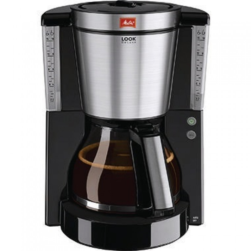 Melitta Kaffeemaschine Look de Luxe 1011-06 10Tassen sw/si Melitta Kaffeemaschine Look de Luxe 1011-06 10Tassen sw/si