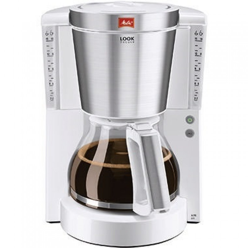 Melitta Kaffeemaschine Look de Luxe 1011-05 10Tassen ws/si Melitta Kaffeemaschine Look de Luxe 1011-05 10Tassen ws/si