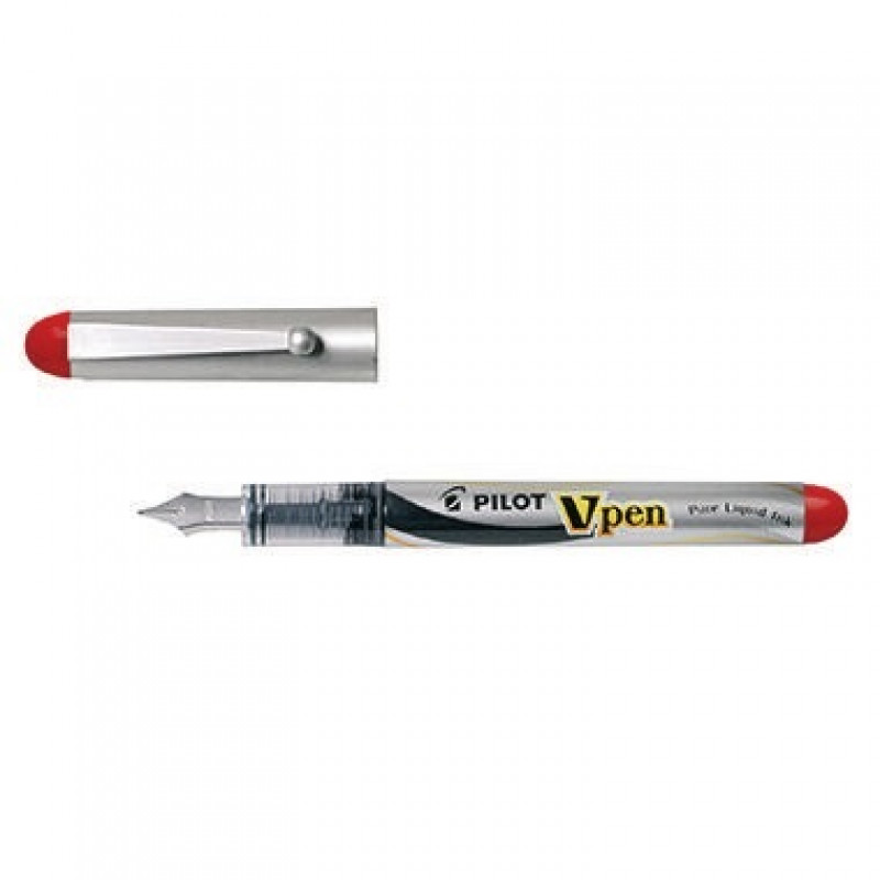 PILOT Füllfederhalter V-Pen 1132002 0,4mm rot PILOT Füllfederhalter V-Pen 1132002 0,4mm rot