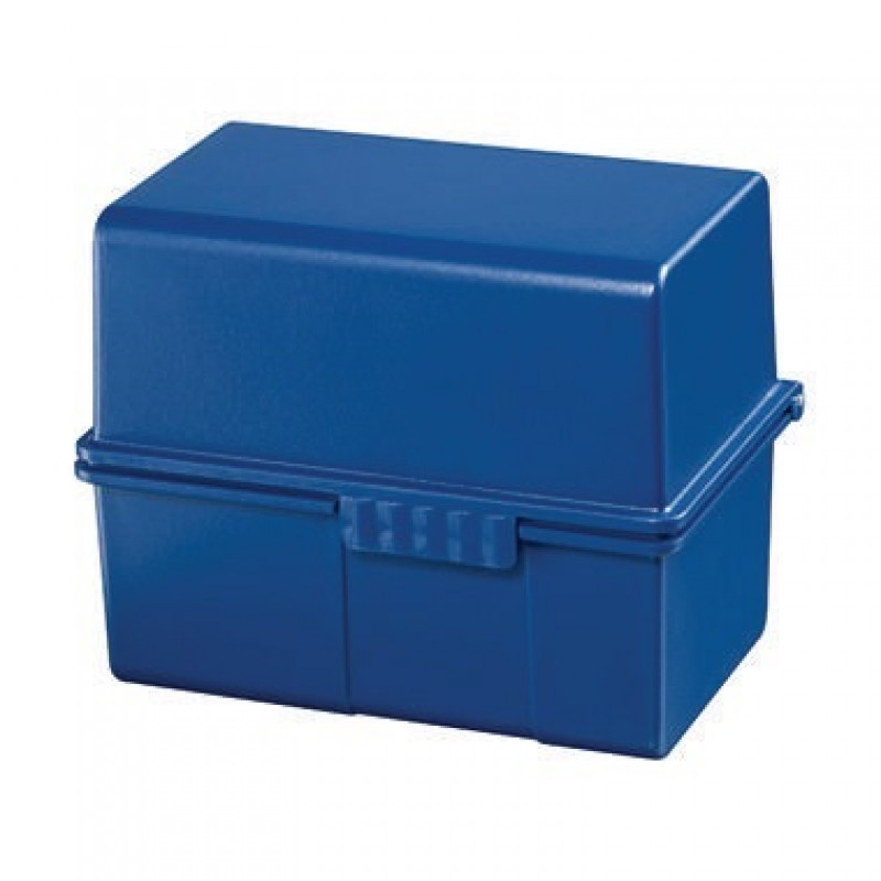 HAN Karteikasten 977-14 DIN A7 quer max. 300Karten PS blau HAN Karteikasten 977-14 DIN A7 quer max. 300Karten PS blau