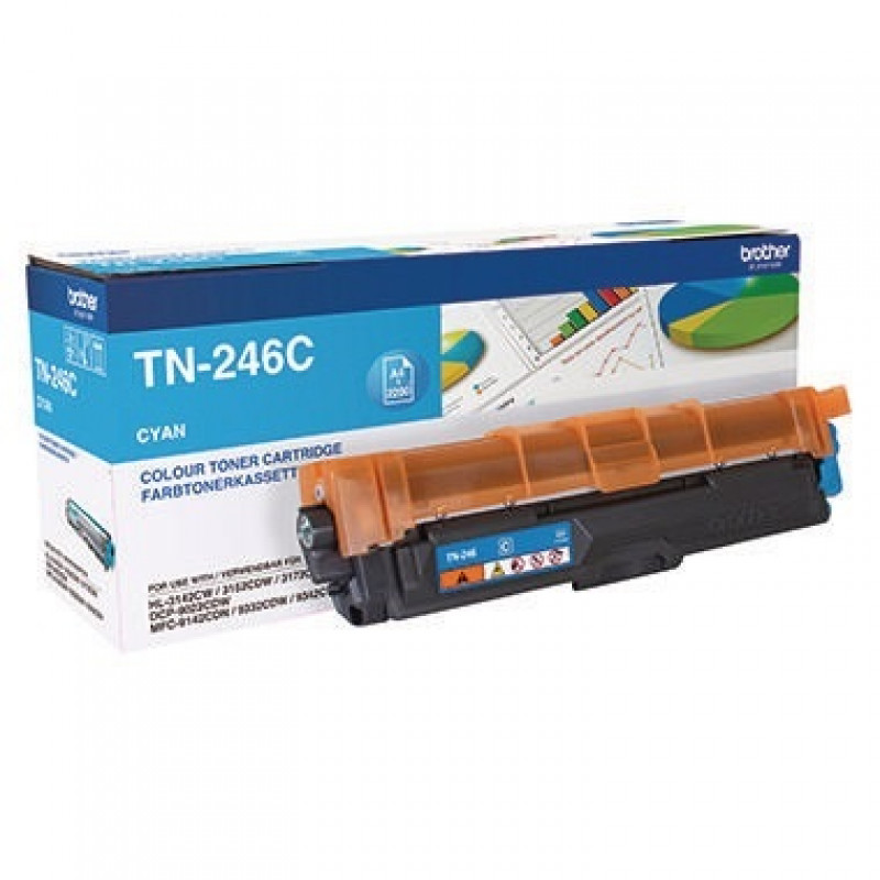 Brother Toner TN246C 2.200Seiten cyan