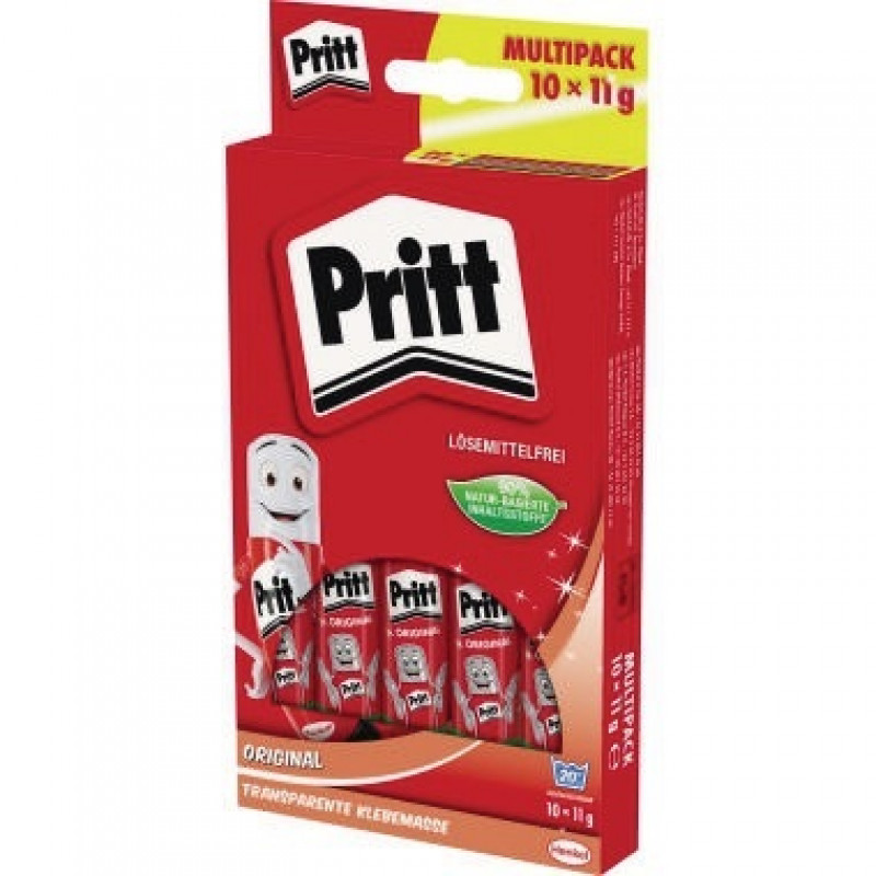 Pritt Klebestift PS4BF 11g Kunststoffhülse 10 St./Pack. Pritt Klebestift PS4BF 11g Kunststoffhülse 10 St./Pack.