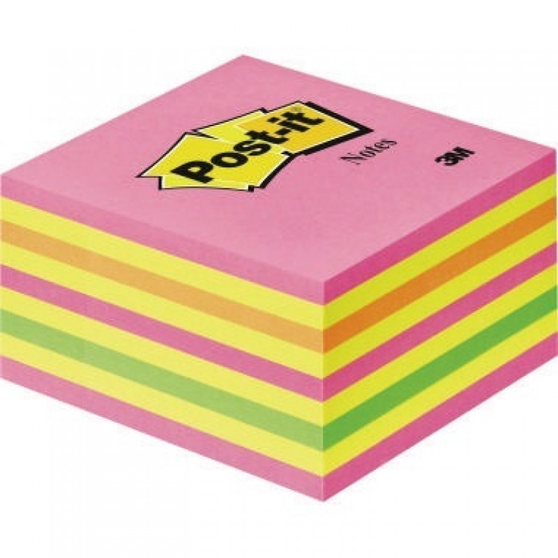 Post-it Haftnotizwürfel 2028NP 76x45x76mm 450Blatt neonpink Post-it Haftnotizwürfel 2028NP 76x45x76mm 450Blatt neonpink