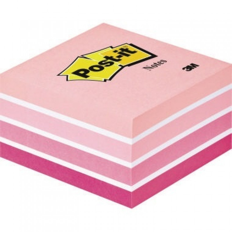 Post-it Haftnotizwürfel 2028P 76x45x76mm 450Blatt pastellpink Post-it Haftnotizwürfel 2028P 76x45x76mm 450Blatt pastellpink