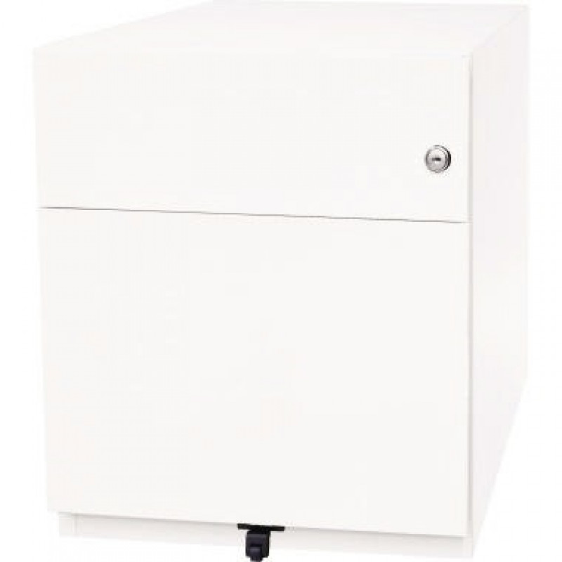 Bisley Rollcontainer Note NWA59M7SF696 2Auszüge verkehrsweiß Bisley Rollcontainer Note NWA59M7SF696 2Auszüge verkehrsweiß