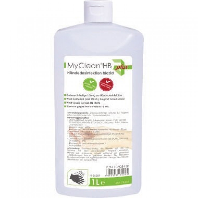 MyClean Handdesinfektion HB 79607 Flasche 1l MyClean Handdesinfektion HB 79607 Flasche 1l
