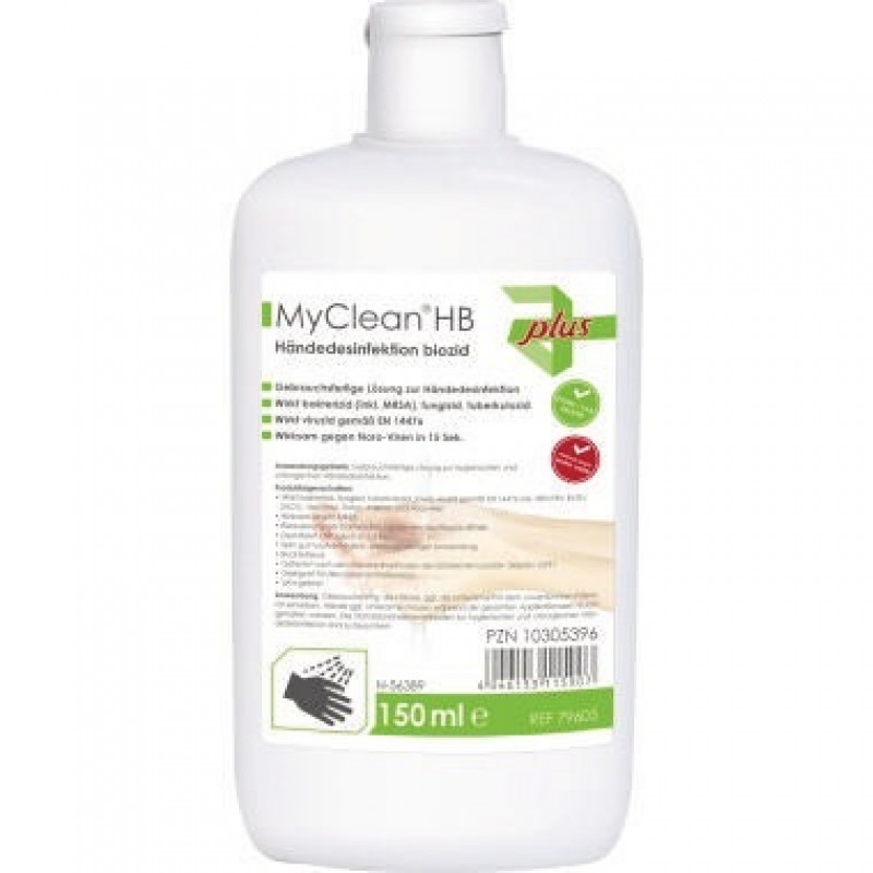 MyClean Handdesinfektion HB 79605 Flasche 150ml MyClean Handdesinfektion HB 79605 Flasche 150ml