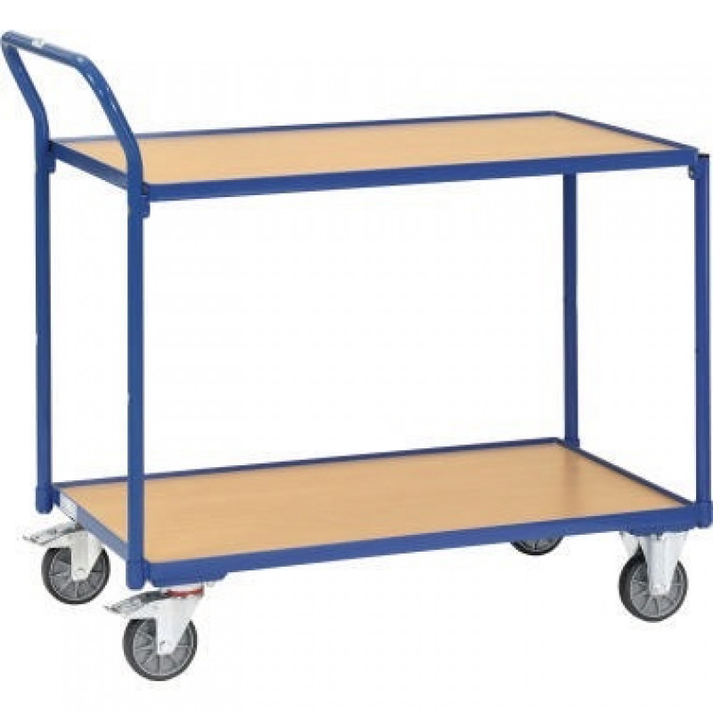 Fetra Tischwagen 2740 850x500mm 2Böden blau Fetra Tischwagen 2740 850x500mm 2Böden blau