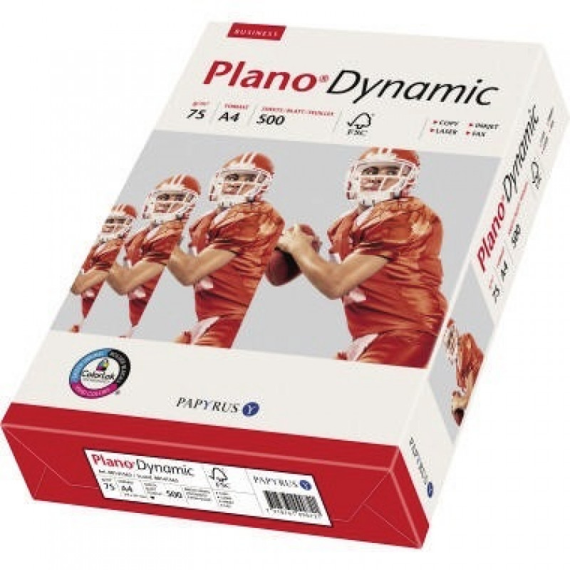 Plano Multifunktionspapier Dynamic 88119809 DINA4 75g 500 Bl./Pack. Plano Multifunktionspapier Dynamic 88119809 DINA4 75g 500 Bl./Pack.