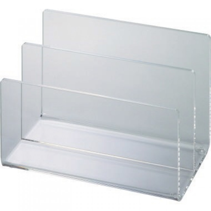 MAUL Kartenständer 1952005 15,3x10x9,9cm Acryl glasklar MAUL Kartenständer 1952005 15,3x10x9,9cm Acryl glasklar