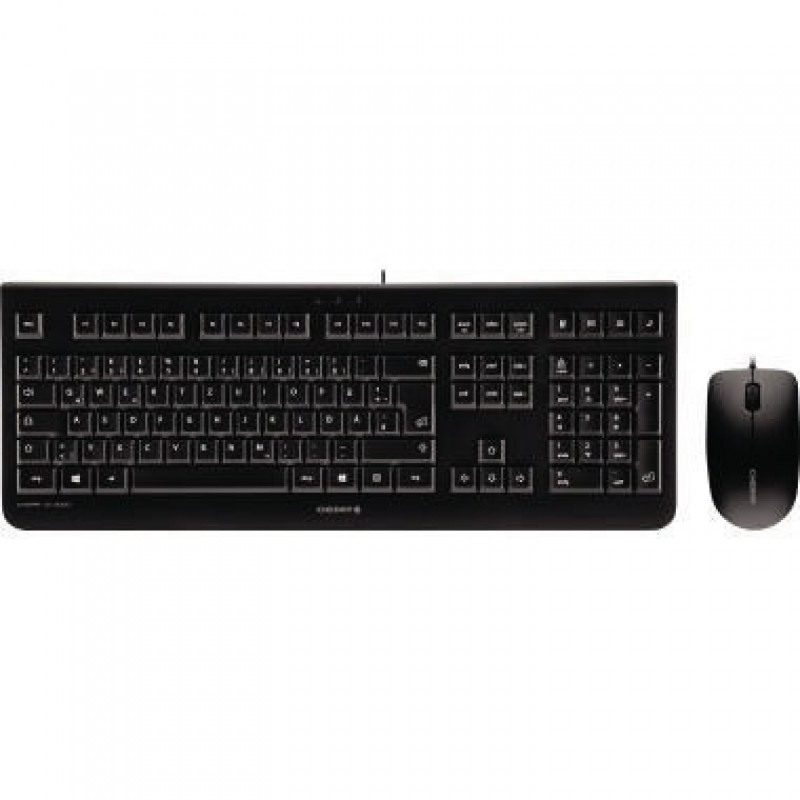 Cherry Tastatur-Maus-Set DC2000 JD-0800DE-2 schwarz Cherry Tastatur-Maus-Set DC2000 JD-0800DE-2 schwarz