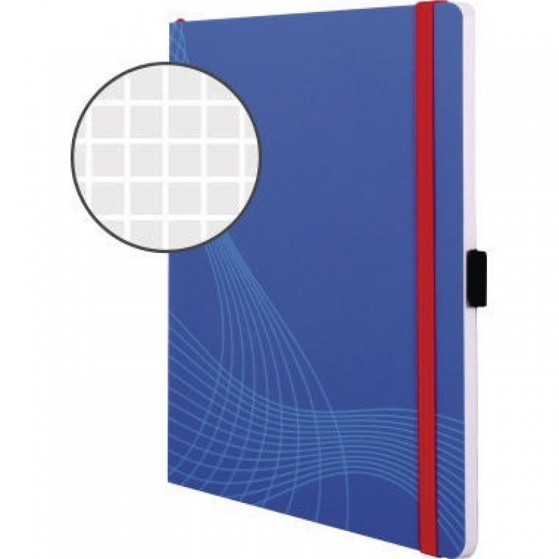 Avery Zweckform Notizbuch 7041 DIN A5 kariert blau 80 Bl. Avery Zweckform Notizbuch 7041 DIN A5 kariert blau 80 Bl.