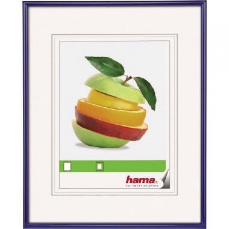 Hama Bilderrahmen Sevilla 00066315 30x40cm Kunststoff blau Hama Bilderrahmen Sevilla 00066315 30x40cm Kunststoff blau