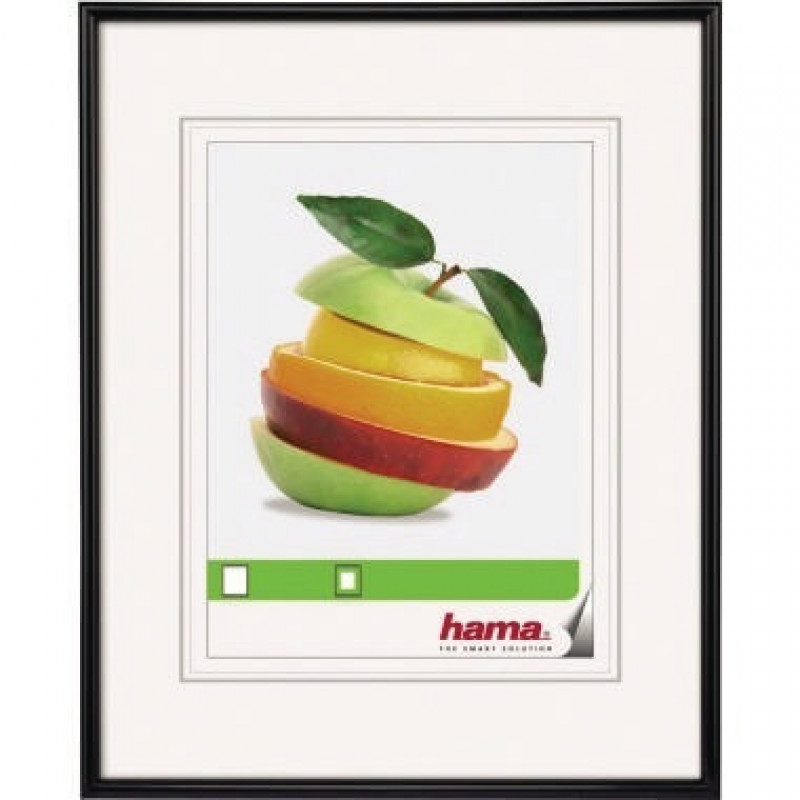 Hama Bilderrahmen Sevilla 00066230 50x70cm Kunststoff schwarz Hama Bilderrahmen Sevilla 00066230 50x70cm Kunststoff schwarz