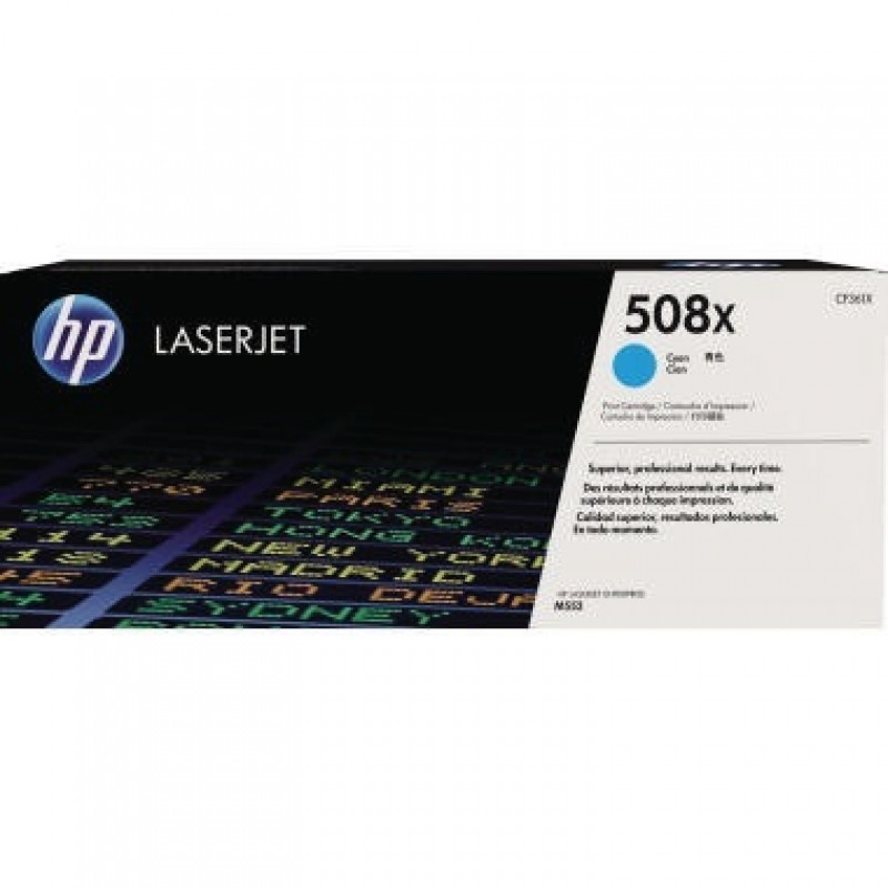HP Toner CF361X 508X 9.500Seiten cyan