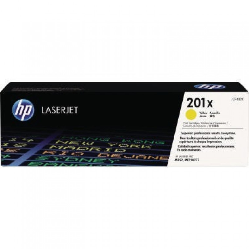 HP Toner CF402X 201X 2.300Seiten gelb