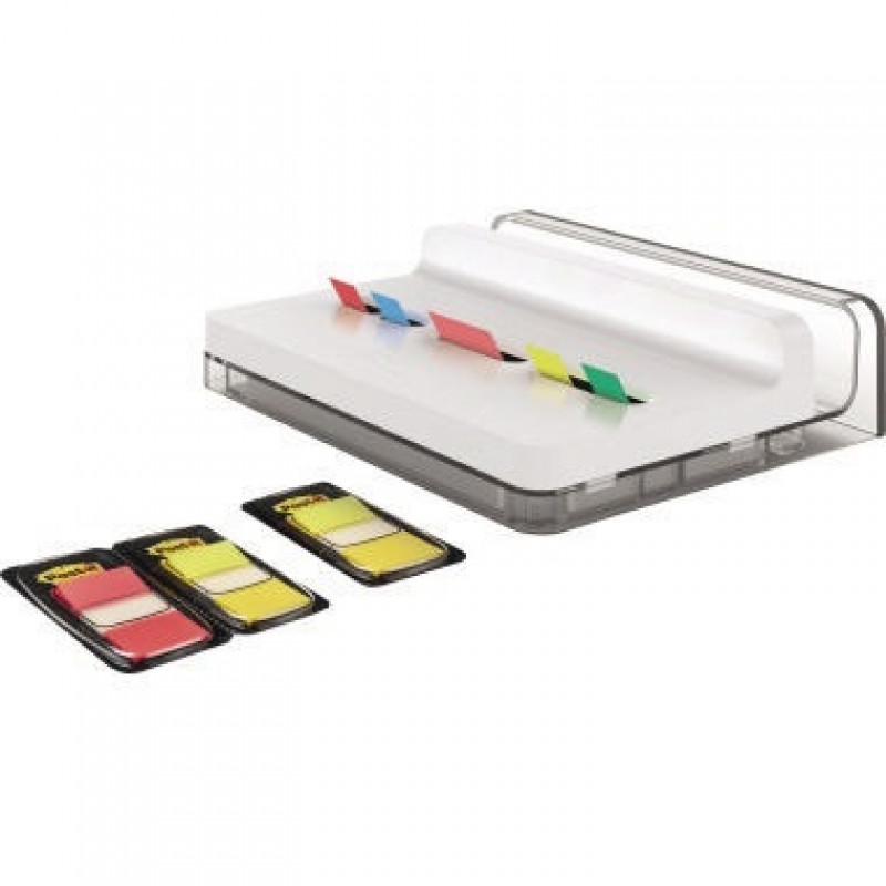 Post-it Haftstreifenspender Index Slide SLIM680P max. 340Bl. ws/tr Post-it Haftstreifenspender Index Slide SLIM680P max. 340Bl. ws/tr