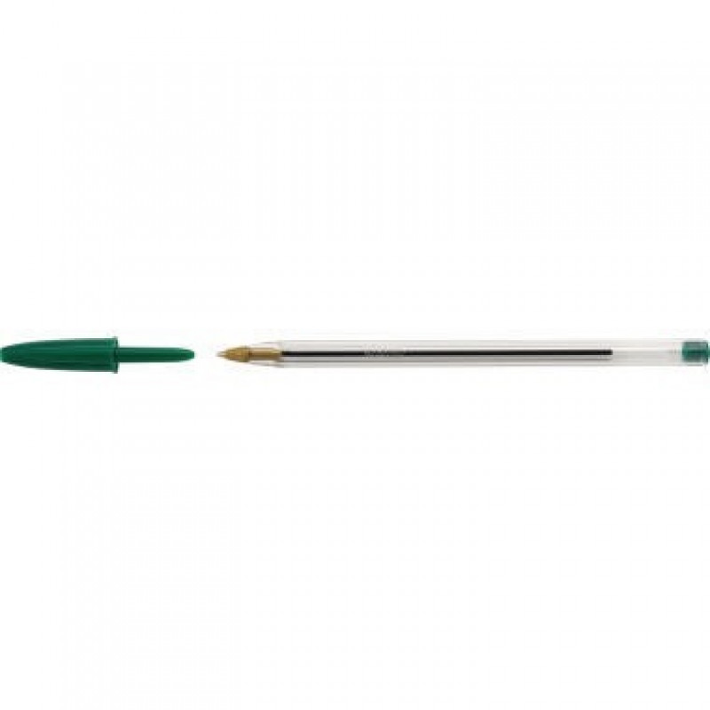 BIC Einwegkugelschreiber Cristal Medium 8373629 0,4mm grün BIC Einwegkugelschreiber Cristal Medium 8373629 0,4mm grün