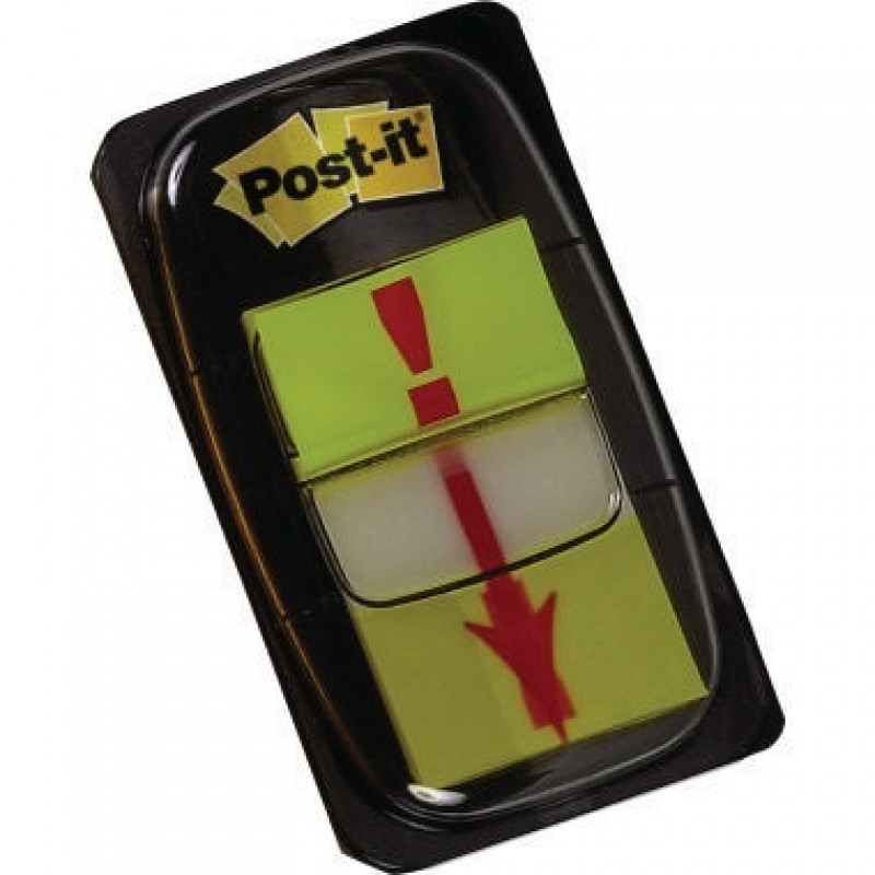 Post-it Haftstreifen Index Symbol 680-33 Ausrufezeichen gelb 50Blatt Post-it Haftstreifen Index Symbol 680-33 Ausrufezeichen gelb 50Blatt
