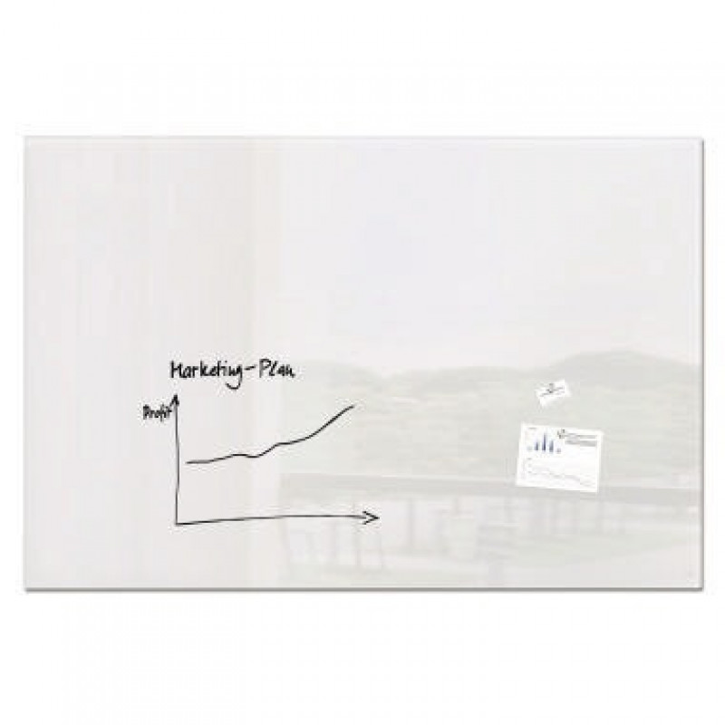 Sigel Multifunktionstafel artverum GL230 1800x1200x18mm Glas weiß