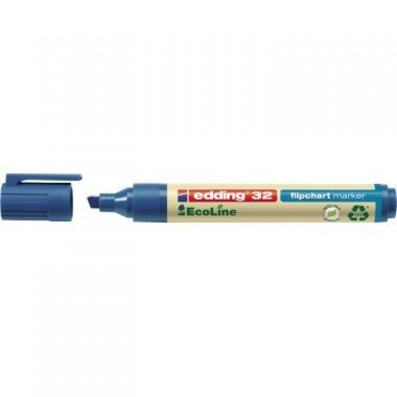 edding Flipchartmarker 32 EcoLine 4-32003 1-5mm Keilspitze blau edding Flipchartmarker 32 EcoLine 4-32003 1-5mm Keilspitze blau
