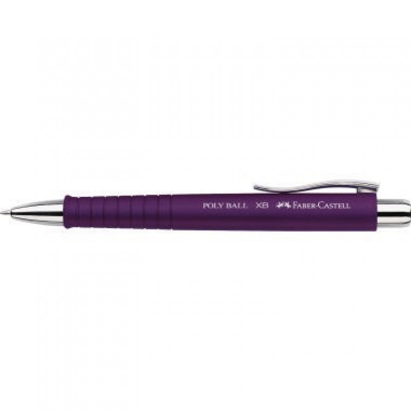 Faber-Castell Kugelschreiber POLY BALL XB 241137 pflaume Faber-Castell Kugelschreiber POLY BALL XB 241137 pflaume