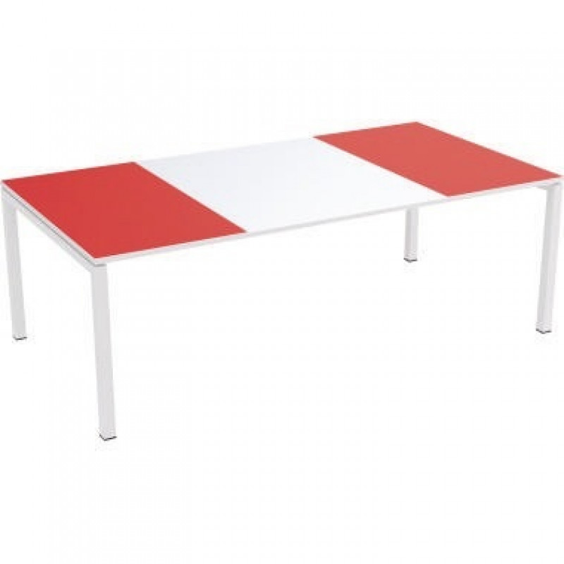 easyDesk Schreibtisch T220.13.13.18 220x75x114cm rt/ws easyDesk Schreibtisch T220.13.13.18 220x75x114cm rt/ws