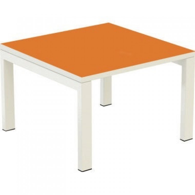 easyDesk Beistelltisch T60.13.05 60x40x60cm orange/weiß easyDesk Beistelltisch T60.13.05 60x40x60cm orange/weiß