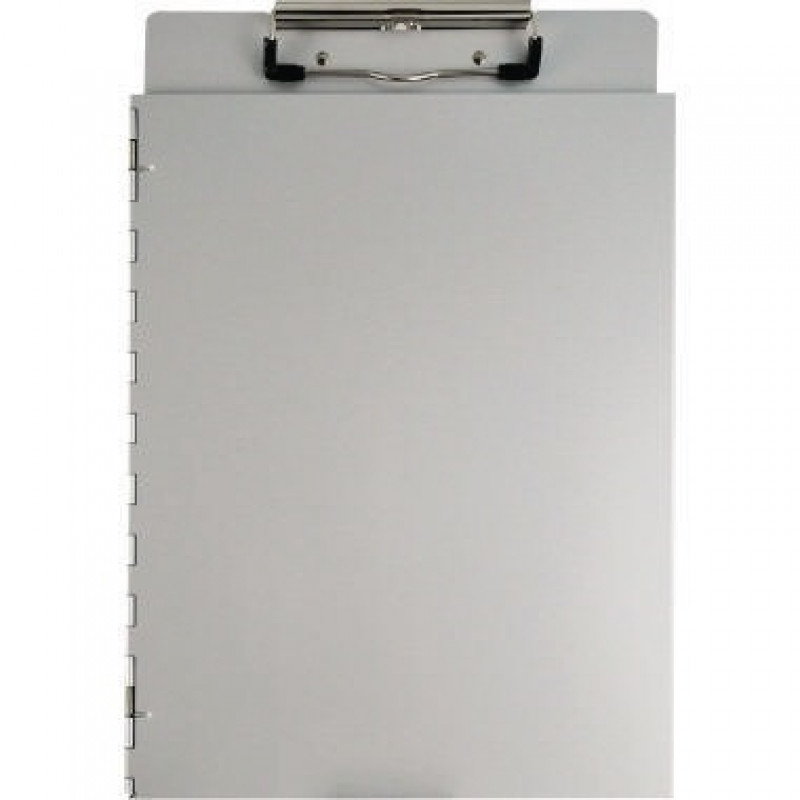 Saunders Klemmbrett 22017 225x325mm seitlich öffnend silber