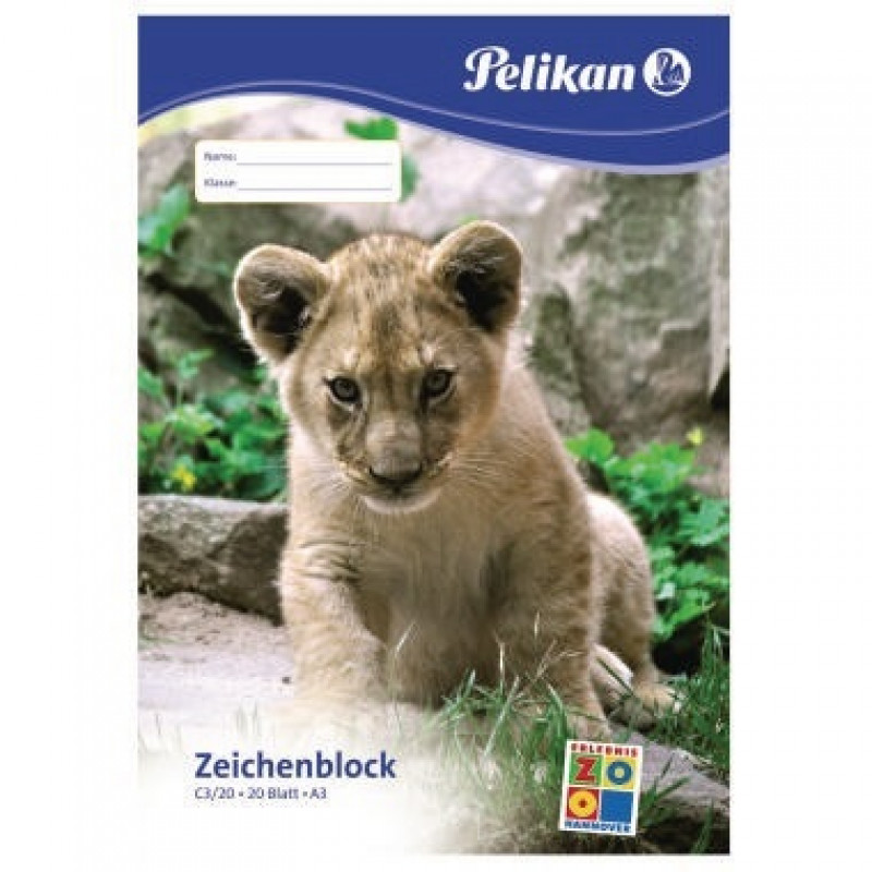 Pelikan Zeichenblock C3/20 224840 DIN A3 20Blatt Pelikan Zeichenblock C3/20 224840 DIN A3 20Blatt