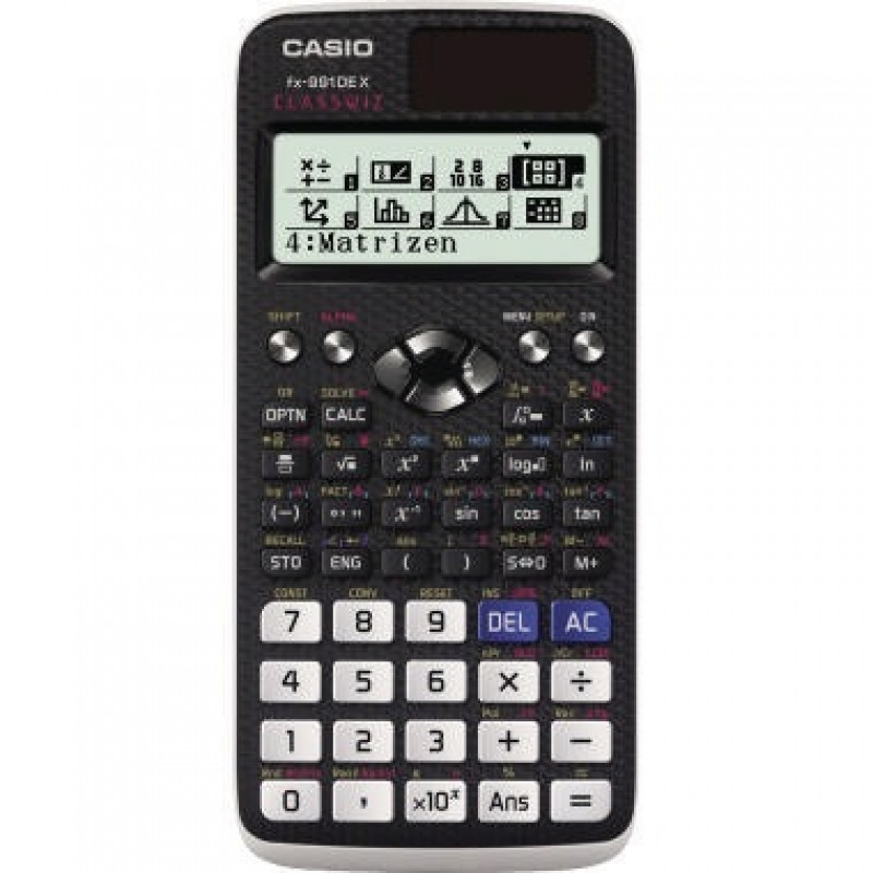 CASIO Schulrechner FX991DEX ClassWiz Solar/Batterie CASIO Schulrechner FX991DEX ClassWiz Solar/Batterie