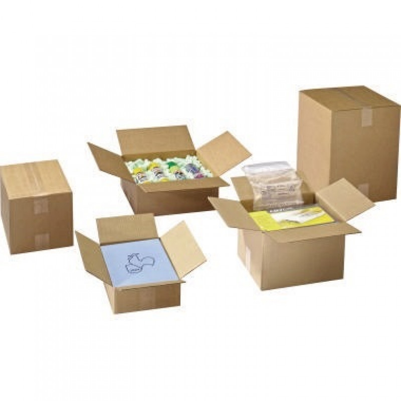 Faltkarton W310 310x280x250mm Wellpappe braun Faltkarton W310 310x280x250mm Wellpappe braun