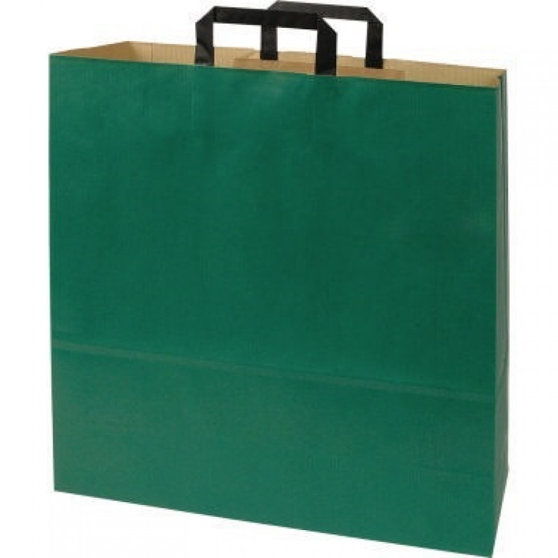 Papiertragetasche Topcraft 1FTTC004032 groß grün 50 St./Pack Papiertragetasche Topcraft 1FTTC004032 groß grün 50 St./Pack