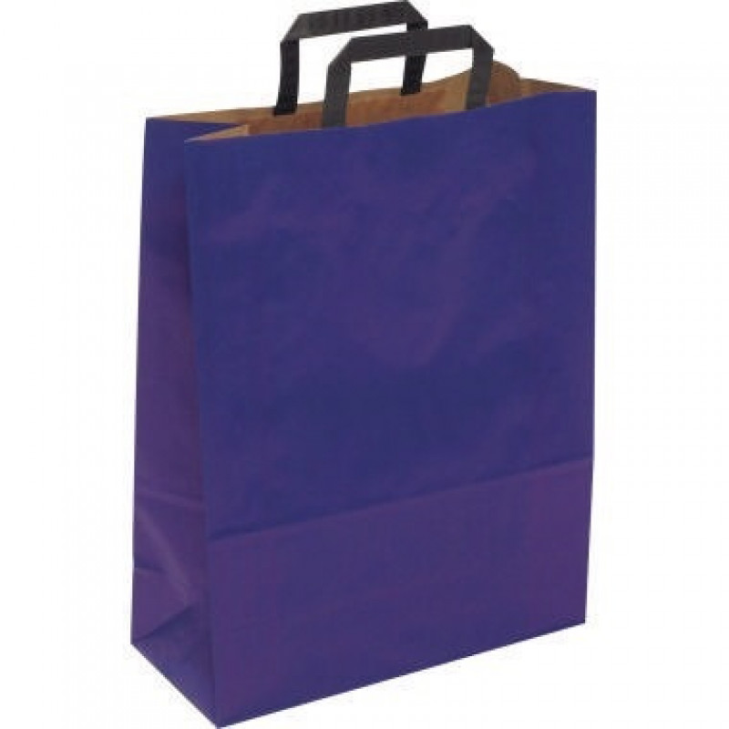 Papiertragetasche Topcraft 1FTTC006022 blau 50 St./Pack Papiertragetasche Topcraft 1FTTC006022 blau 50 St./Pack