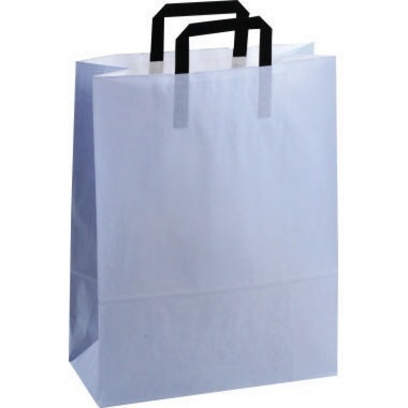 Papiertragetasche Topcraft 1FTTC010032 groß hellbl 50 St./Pack Papiertragetasche Topcraft 1FTTC010032 groß hellbl 50 St./Pack